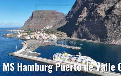 MS Hamburg Puerto de Valle Gran Rey La Gomera 22.11.2022
