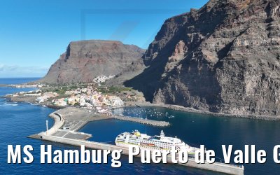 MS Hamburg Puerto de Valle Gran Rey La Gomera 22.11.2022