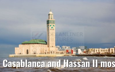Casablanca and Hassan II mosque 28.02.2025