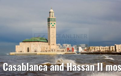 Casablanca and Hassan II mosque 28.02.2025