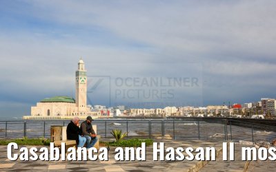 Casablanca and Hassan II mosque 28.02.2025