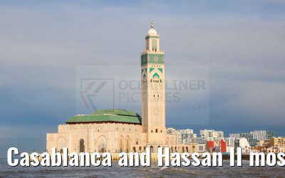 Casablanca and Hassan II mosque 28.02.2025