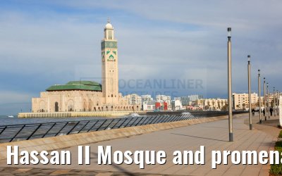 Hassan II Mosque and promenade Casablanca 28.02.2025