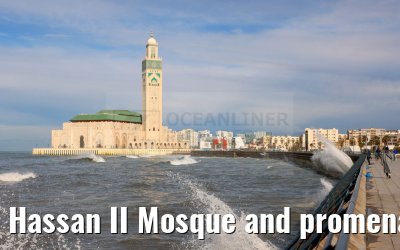 Hassan II Mosque and promenade Casablanca 28.02.2025