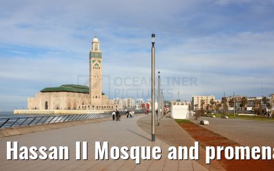 Hassan II Mosque and promenade Casablanca 28.02.2025