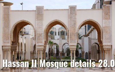 Hassan II Mosque details 28.02.2025