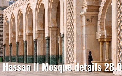 Hassan II Mosque details 28.02.2025