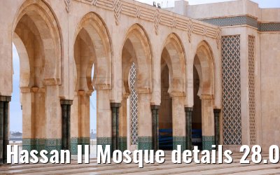 Hassan II Mosque details 28.02.2025