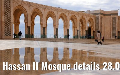 Hassan II Mosque details 28.02.2025