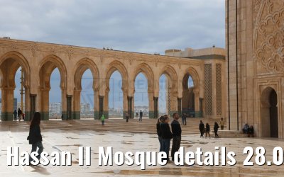 Hassan II Mosque details 28.02.2025