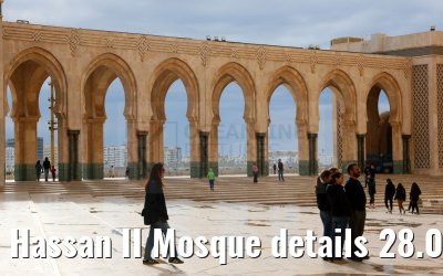 Hassan II Mosque details 28.02.2025