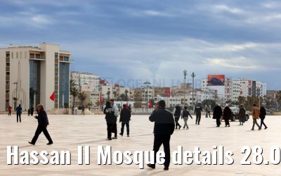 Hassan II Mosque details 28.02.2025