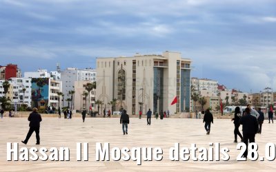 Hassan II Mosque details 28.02.2025