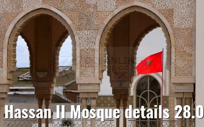 Hassan II Mosque details 28.02.2025