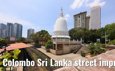 Colombo Sri Lanka street impressions 28.02.2024