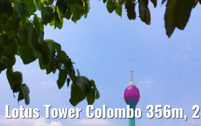 Lotus Tower Colombo 356m, 28.02.2024