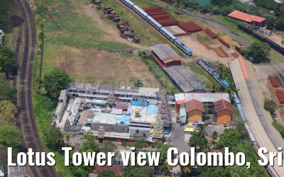 Lotus Tower view Colombo, Sri Lanka 28.02.2024