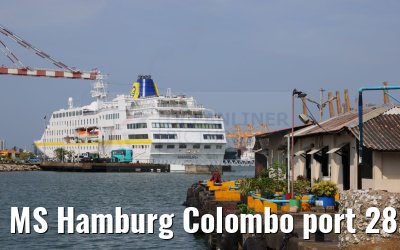 MS Hamburg Colombo port 28.02.2024