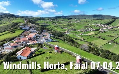 Windmills Horta, Faial 07.04.2023