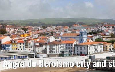 Angra do Heroismo city and street impressions 09.04.2023