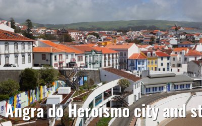 Angra do Heroismo city and street impressions 09.04.2023