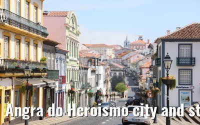 Angra do Heroismo city and street impressions 09.04.2023