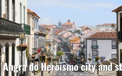Angra do Heroismo city and street impressions 09.04.2023
