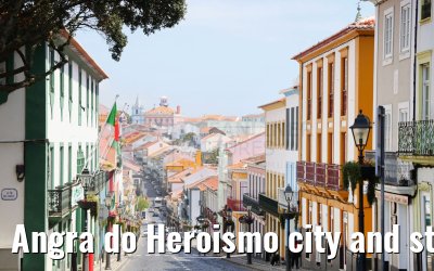 Angra do Heroismo city and street impressions 09.04.2023
