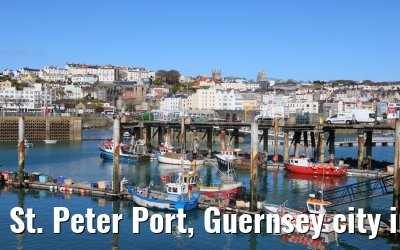 St. Peter Port, Guernsey city impressions 15.04.2023