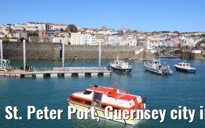 St. Peter Port, Guernsey city impressions 15.04.2023