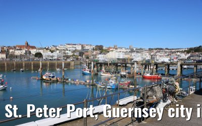St. Peter Port, Guernsey city impressions 15.04.2023