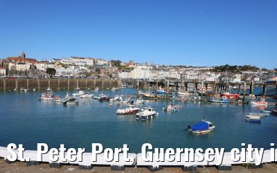 St. Peter Port, Guernsey city impressions 15.04.2023