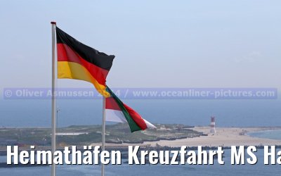 Heimathäfen Kreuzfahrt MS Hamburg nach Emden, Sylt und Helgoland vom 23.-27. Mai 2014