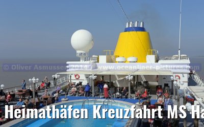 Heimathäfen Kreuzfahrt MS Hamburg nach Emden, Sylt und Helgoland vom 23.-27. Mai 2014