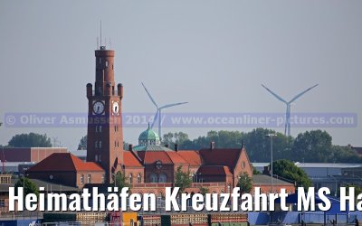Heimathäfen Kreuzfahrt MS Hamburg nach Emden, Sylt und Helgoland vom 23.-27. Mai 2014