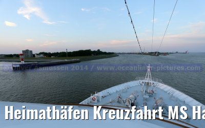 Heimathäfen Kreuzfahrt MS Hamburg nach Emden, Sylt und Helgoland vom 23.-27. Mai 2014