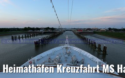 Heimathäfen Kreuzfahrt MS Hamburg nach Emden, Sylt und Helgoland vom 23.-27. Mai 2014