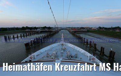 Heimathäfen Kreuzfahrt MS Hamburg nach Emden, Sylt und Helgoland vom 23.-27. Mai 2014