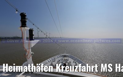Heimathäfen Kreuzfahrt MS Hamburg nach Emden, Sylt und Helgoland vom 23.-27. Mai 2014