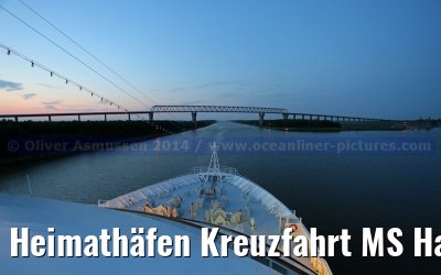 Heimathäfen Kreuzfahrt MS Hamburg nach Emden, Sylt und Helgoland vom 23.-27. Mai 2014