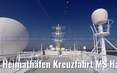 Heimathäfen Kreuzfahrt MS Hamburg nach Emden, Sylt und Helgoland vom 23.-27. Mai 2014