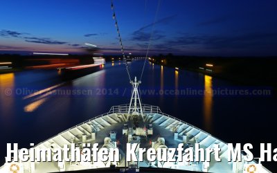 Heimathäfen Kreuzfahrt MS Hamburg nach Emden, Sylt und Helgoland vom 23.-27. Mai 2014