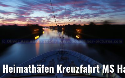 Heimathäfen Kreuzfahrt MS Hamburg nach Emden, Sylt und Helgoland vom 23.-27. Mai 2014