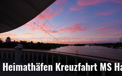 Heimathäfen Kreuzfahrt MS Hamburg nach Emden, Sylt und Helgoland vom 23.-27. Mai 2014