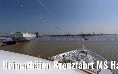 Heimathäfen Kreuzfahrt MS Hamburg nach Emden, Sylt und Helgoland vom 23.-27. Mai 2014