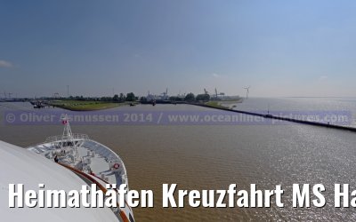 Heimathäfen Kreuzfahrt MS Hamburg nach Emden, Sylt und Helgoland vom 23.-27. Mai 2014