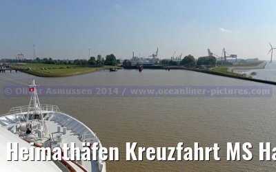 Heimathäfen Kreuzfahrt MS Hamburg nach Emden, Sylt und Helgoland vom 23.-27. Mai 2014
