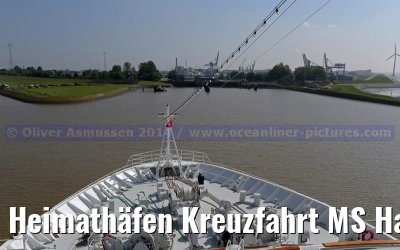 Heimathäfen Kreuzfahrt MS Hamburg nach Emden, Sylt und Helgoland vom 23.-27. Mai 2014