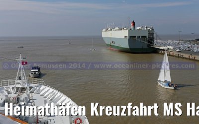 Heimathäfen Kreuzfahrt MS Hamburg nach Emden, Sylt und Helgoland vom 23.-27. Mai 2014