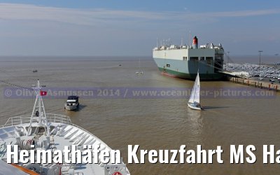 Heimathäfen Kreuzfahrt MS Hamburg nach Emden, Sylt und Helgoland vom 23.-27. Mai 2014